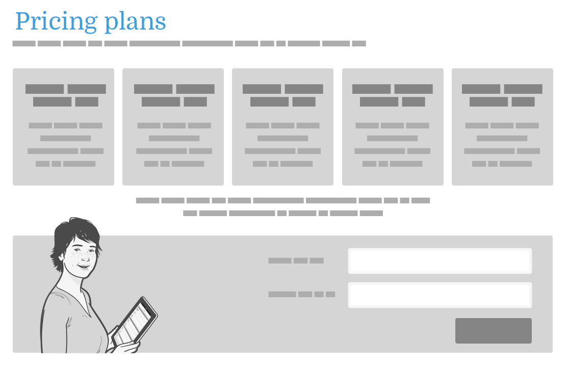 An illustration of our how our new plans might look